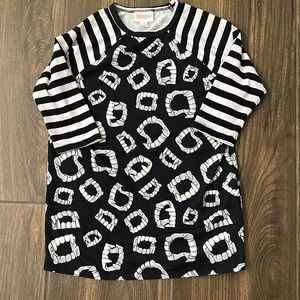 LulaRoe Halloween shirt size 8